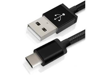 Tecno 24.217 câble USB 1 m USB C USB A Noir