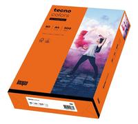 tecno Multifunktionspapier colors A4 80 g/qm intensivorange 500 Blatt