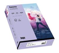 inapa Tecno Colors Lot de 250 feuilles de papier coloré Violet Format A4 120 g/m²