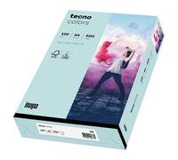 inapa Tecno Colors Lot de 250 feuilles de papier coloré Bleu clair Format A4 120 g/m²