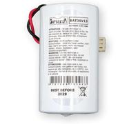 TecnoALLARM Lot de 10 Batteries au Lithium LS14500 3,6 V