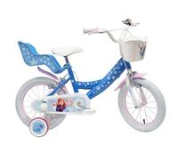 TECNOBIKE SHOP - VENDITA ACCESSORI GIOCATTOLI Vélo Enfant Fille Vélo Denver Albri Frozen - Taille 16 pouces