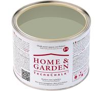 TecnoChalk® Home & Garden Peinture à la Craie Extra Résistante - Pas de Finition Nécessaire - Sans Ponçage, Maison et Jardin - Peinture Tout-en-Un - Sans Solvants - Couleur Sage (500 ml)