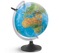 NOVA RICO 0330lulgitkntl46 - Globe Terrestre 30 cm Lumineux lumierissimo avec loupe