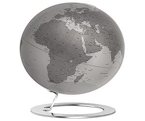 TECNODIDATTICA Tecnodidactica- Globe terrestre Atmosphere Iglobe Argent, Couleur Gris, 0324IG