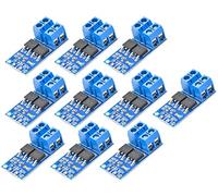 TECNOIOT 10 pièces 15A 400W MOS FET déclencheur Interrupteur Module d'entraînement PWM régulateur Panneau de Commande