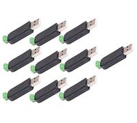 TECNOIOT 10 pièces USB vers RS485 485 convertisseur Adaptateur Prise en Charge Win7 XP Vista Linux Mac OS