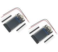 TECNOIOT 2 Carte de développement ESP32 T-Display 2 pièces 1,14 Pouces LCD 16 Mo CH9102F Module WiFi BT