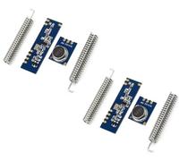 TECNOIOT 2 pièces Ask STX882 + récepteur SRX882 + 2 antennes 433 MHz 100 mètres