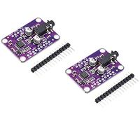 TECNOIOT 2 pièces CJMCU-1334 Module DAC UDA1334A I2S DAC Carte de Module de décodeur Audio stéréo