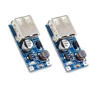 TECNOIOT 2pcs 0.9V-5V DC-DC to 5V USB Voltage Converter Step Up Power Supply Module | 2pcs DC-DC 0.9V-5V à 5V Convertisseur de Tension USB Booster Module d'alimentation