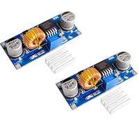 TECNOIOT 2pcs 5A XL4015 DC-DC Step Down Adjustable Power Module LED Lithium Charger