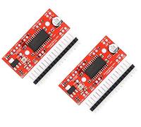 TECNOIOT 2pcs A3967 EasyDriver Stepper Motor Driver V44 Development Board | 2pcs Carte de développement Pilote Driver Pas à Pas A3967 EasyDriver V44