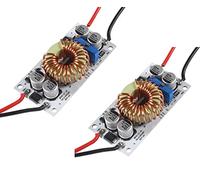 TECNOIOT 2pcs DC-DC Boost Converter Constant Current Mobile Power Supply 10A 250W LED Driver