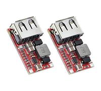 TECNOIOT 2PCS Module abaisseur DC-DC 6-24V vers 5V USB 3A Haute efficacité (97,5%)