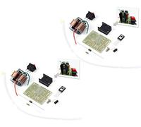 TECNOIOT 2Sets 15KV High Frequency DC High Voltage Arc Ignition Generator Boost Step Up DIY Kit
