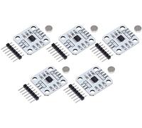 TECNOIOT 5 pièces AS5600 Module de capteur de Mesure d'angle d'induction magnétique d'encodeur magnétique