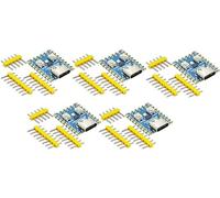 TECNOIOT 5 pièces RP2040-Zero RP2040 pour Carte de développement PICO de microcontrôleur Raspberry Pi