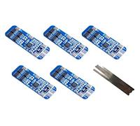 TECNOIOT 5 unités 3S 10A Li-ION Lithium 18650 BMS PCM Batterie 12V Protection Board + 5pcs Nickel Strip