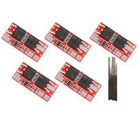 TECNOIOT 5pcs 2S 10A 8.4V Li-ION Lithium 18650 Charge BMS PCM Batterie Protection Board + 5pcs Nickel Strip