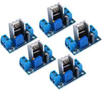 TECNOIOT 5pcs LM317 DC-DC Converter Adjustable Linear Regulator Step Down Circuit Board