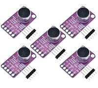 TECNOIOT 5pcs MAX9814 Microphone Amplifier Board Module Auto Gain Control AGC Electret