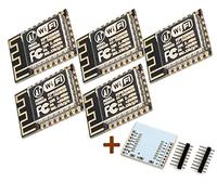 TECNOIOT 5PCS Module WiFi série ESP8266 (ESP12F)