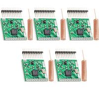 TECNOIOT 5pcs SI4432 Wireless Module 470MHz 433MHz 1000m Wireless Communication Module
