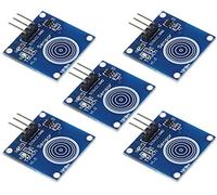 TECNOIOT 5pcs TTP223 TTP223B Jog Digital Touch Sensor Capacitive Touch Switch Module