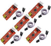 TECNOIOT 5X Câble USB vers TTL FT232BL 5V 3.3V Module Adaptateur Série + Câble