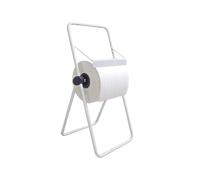 Tecnokit Distributeur de rouleau de sol Max en acier, pour bobines de papier industriel jusqu'à 48 cm, structure peinte par poudre 48 x 94 cm, avec montage inclus