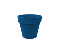 Tecnokit Tera Grand Pot en résine Standard One, Pot pour extérieur et intérieur, Technique de Rotation, Pots pour Plantes et Arbres, résistant aux UV, résistant au Gel, (Deep Sea, 70 cm)
