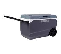 TECNOLIFE Glacière Trolley Igloo Capacité 137 canettes, 5 jours de rétention de glace et 85 litres