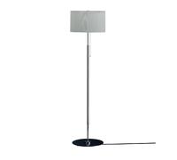Tecnolumen STLWS 4 Stehleuchte, textile gris, feuille plastique transparente
