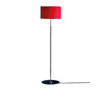 Tecnolumen STLWS 4 Stehleuchte, textile rouge, feuille plastique transparente