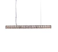 Tecnolumen Theia Suspension LED nickel - phase de gradateur Ce luminaire comporte des modules à LED prémontés de classes énergétiques A A++, A+, A