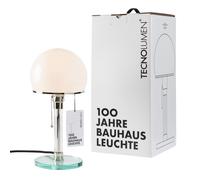 Tecnolumen Wagenfeld WG 24 Special Edition Tischleuchte, transparent / opale