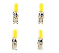 TECNOLUX EURO - Ampoule LED G9 LED COB 220V 6500K lumière froide 5W, 4 unités