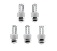 TECNOLUX EURO - Ampoule Led Tube Tube 2U E27 6400 K Lumière froide 3W
