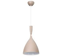 TECNOLUX EURO -Lampe Luminaire suspendu moderne Fil Nordic E27 pour la salle d'étude du restaurant Chambre Loft Hall 20 cm de diamètre BROWN LIGHT