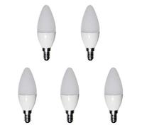 TECNOLUX EURO - LED AMPOULE À BOUGIE 6W 220-240V E14 4200K 5 (Pack)