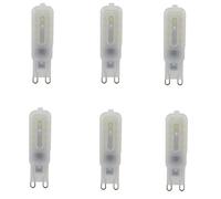 TECNOLUX EURO -LED Ampoule G9 5W 220-240 V (6400K, lumière froide) (Pack6)