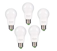 TECNOLUX EURO Lot de 5 ampoules LED A60 11 W E27 Blanc froid 6400 K 880 lm