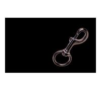 TECNOMAR S225R-16 Mousqueton INOX avec Anneau Taille : 100 mm
