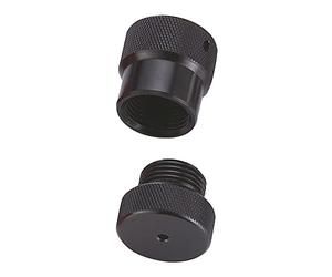 TECNOMAR TAPON DIN Aluminium (Ensemble Robinet et régulateur), Adulte Unisexe, Multicolore (Bleu), Taille Unique