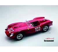 Tecnomodel Mythos 1/18 - Ferrari 250 Tr Pontoon-Fender - 3rd Targa Florio 1958 Tm18254h-Tecnomodel Mythos