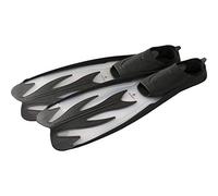 Tecnopro Fin F5 Ailerons Mixte Adulte, Transparent/Black, 40-41