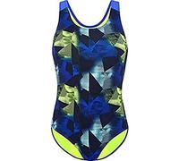 TECNOPRO Romane Maillot de Bain Femme AOP/Navy Dark FR: L (Taille Fabricant: 40)