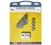 Tecnoseal Kits Anodes compatibles avec Suzuki Moteurs Hors-bord - Anode pour Pied Poppiero Moteur Hors-bord Hélice Trim - Pièce de rechange(40-50 HP)