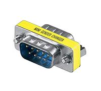Tecnostore Connecteur Sub-D 9 broches mâle femelle Gender Changer série M F adaptateur VGA